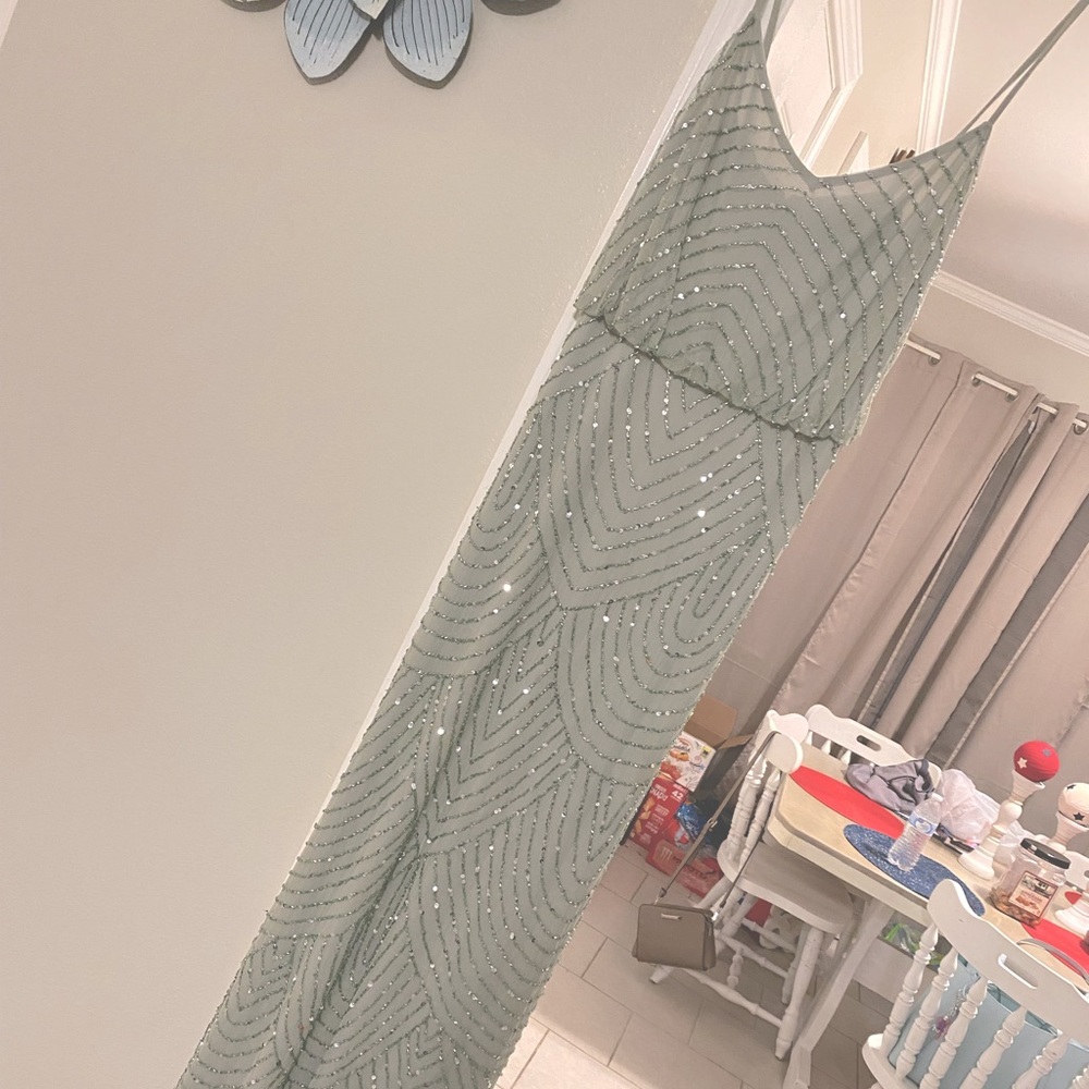 Adrianna papell dress in mint